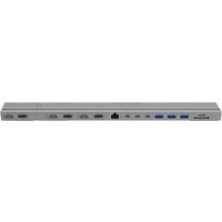 HyperDrive Dockingstation - USB-C, USB-A, HDMI, DisplayPort, RJ45, microSDXC, SDXC von Targus