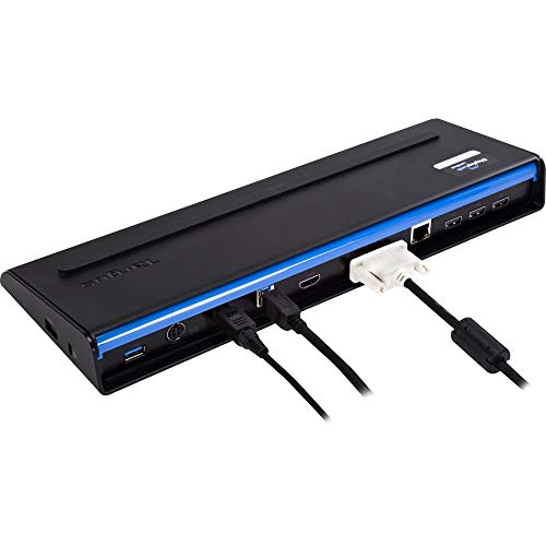 Targus ACP71EUZA USB 3.0 SuperSpeed™ Dual Video Docking Station mit Ladegerät von Targus