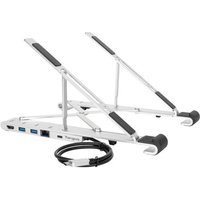 Targus AWU100005GL Notebook-Ständer neigbar, USB-Hub-Funktion von Targus