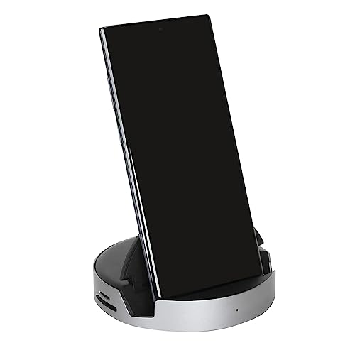 Targus AWU420GL Universal USB-C Telefon-Dock, kompatibel mit den meisten USB-C DP Alt Mode Telefonen, z.B. Samsung Galaxy S10/S20/Note 10/20, Samsung DeX Modus, Android One UI und Windows, schwarz Targus AWU420GL Universal USB-C Telefon-Dock, kompatibel mit den meisten USB-C DP Alt Mode Telefonen, z.B. Samsung Galaxy S10/S20/Note 10/20, Samsung DeX Modus, Android One UI und Windows, schwarz von Targus