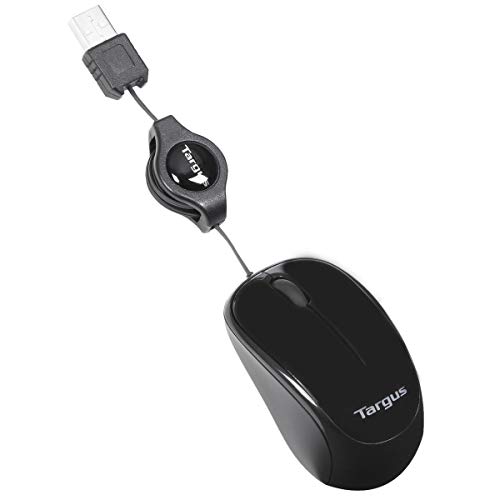 Targus AMU75EU Ratón de viaje compacto Blue Trace - Negro von Targus