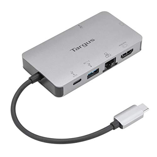Targus DOCK419EUZ USB-C DP Alt-Mode Einzelvideo 4K HDMI/VGA Dockingstation mit 100 W PD Pass-Thru von Targus
