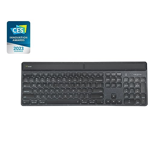 Targus EcoSmart© Energy Harvesting Antimicrobial Bluetooth©, W128341096 (Antimicrobial Bluetooth© Keyboard (UK)) von Targus