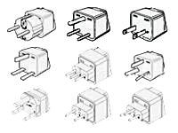 Targus Power Adapter Kit - Worldwide (9 Power - Adapter) von Targus