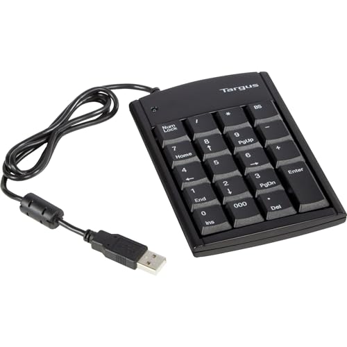 Targus Ziffernblock mit USB-Hub - Schwarz Targus Ziffernblock mit USB-Hub - Schwarz von Targus