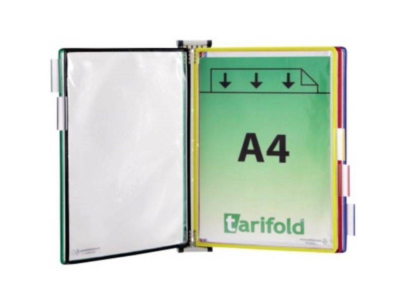 Tarifold Halter Tarifold Wandelement 414159 mit 5 Sichttafeln A4 sortiert Tarifold Halter Tarifold Wandelement 414159 mit 5 Sichttafeln A4 sortiert von Tarifold
