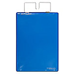 Djois Kennzeichnungshülle 165001 Blau 232 x 80 x 380 mm 10 Stück von Djois