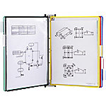 Djois Tarifold Sichttafelsystem 6416169 DIN A4 Hellgrau Metall 38,5 x 24,5 x 4,5 cm von Djois