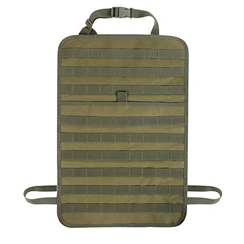 Tactical MOLLE Fahrzeug Vordersitz Lagerung mit Flasche/Taschenlampe/Recycling-Beutel Autositz zurück Organizer Sitz Cover Protector Universal Fit Multicolor Tactical MOLLE Fahrzeug Vordersitz Lagerung mit Flasche/Taschenlampe/Recycling-Beutel Autositz zurück Organizer Sitz Cover Protector Universal Fit Multicolor von Tarnnetz