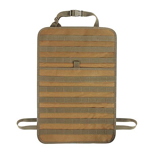 Tactical MOLLE Fahrzeug Vordersitz Lagerung mit Flasche/Taschenlampe/Recycling-Beutel Autositz zurück Organizer Sitz Cover Protector Universal Fit Multicolor Tactical MOLLE Fahrzeug Vordersitz Lagerung mit Flasche/Taschenlampe/Recycling-Beutel Autositz zurück Organizer Sitz Cover Protector Universal Fit Multicolor von Tarnnetz