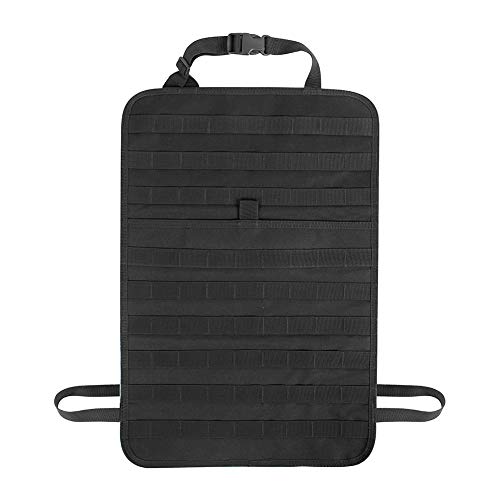 Tactical MOLLE Fahrzeug Vordersitz Lagerung mit Flasche/Taschenlampe/Recycling-Beutel Autositz zurück Organizer Sitz Cover Protector Universal Fit Multicolor Tactical MOLLE Fahrzeug Vordersitz Lagerung mit Flasche/Taschenlampe/Recycling-Beutel Autositz zurück Organizer Sitz Cover Protector Universal Fit Multicolor von Tarnnetz
