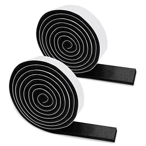 Filzgleiter Selbstklebend, 2 Rollen Filzstreifen, Möbelgleiter Selbstklebend, Stark Klebendes Gleitmatten Band (150cm * 2cm + 150cm * 3cm) von Tarocat