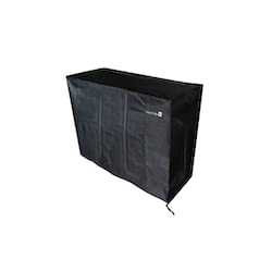 Tarrington House Abdeckhaube für Grills, Polyester/Polyethylen (PE), 160 x 105 x 75 cm, wasserabweisend, schwarz von Tarrington House