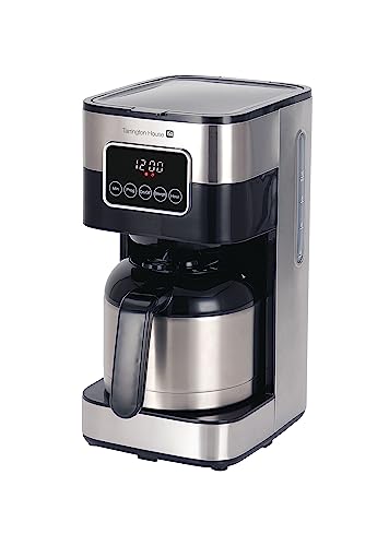 Tarrington House Kaffeemaschine CM9021, Edelstahl, silber/schwarz von Tarrington House