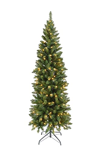 Tarrington House Weihnachtsbaum Slim 180cm, 200 LED von Tarrington House