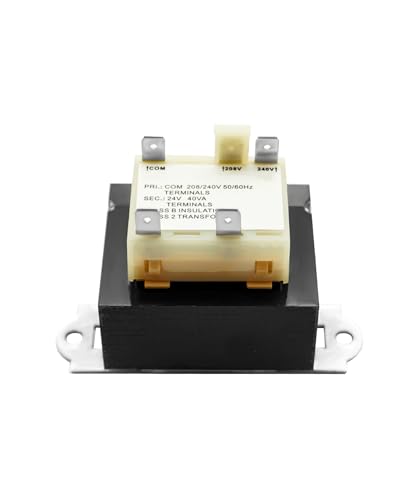 Transformator 240 V auf 24 V, 40 VA, kompatibel mit Tempstar, ICP, Arcoaire, Carrier, Payne, Heil Furnace HVAC. Ersetzt HT01CN241 Transformator 240 V auf 24 V, 40 VA, kompatibel mit Tempstar, ICP, Arcoaire, Carrier, Payne, Heil Furnace HVAC. Ersetzt HT01CN241 von Taruimoo