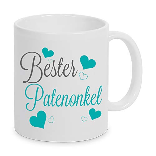 TassenKing(TM) - Bester Patenonkel - Tasse - Kaffeetasse - Tasse mit Spruch von TassenKing