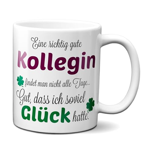 Kollegin Tasse - Geschenk für Arbeitskollegin - Dankeschön Tasse - Beste Kollegin Tasse - Kollegin Kaffeebecher - Teetasse für die Kollegin Abschied Kollegin Tasse - Geschenk für Arbeitskollegin - Dankeschön Tasse - Beste Kollegin Tasse - Kollegin Kaffeebecher - Teetasse für die Kollegin Abschied von TassenKing
