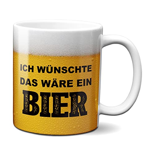 Ich wünschte das wäre ein Bier - perfekte Geschenkidee für Männer, Männergeschenk, Geschenk für den Mann von TassenKing