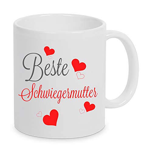 TassenKing(TM) - Beste Schwiegermutter - Tasse - Kaffeetasse - Tasse mit Spruch von TassenKing