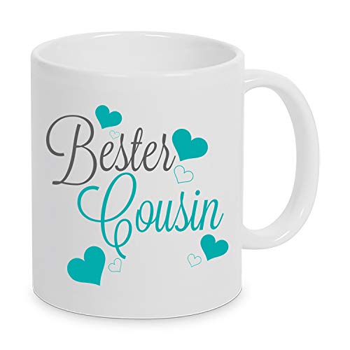 TassenKing(TM) - Bester Cousin - Tasse - Kaffeetasse - Tasse mit Spruch von TassenKing