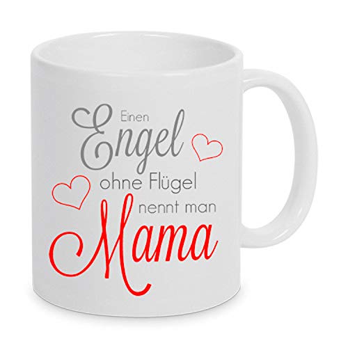 TassenKing(TM) - Ein Engel ohne Flügel nennt man Mama - Tasse - Kaffeetasse - Tasse mit Spruch von TassenKing