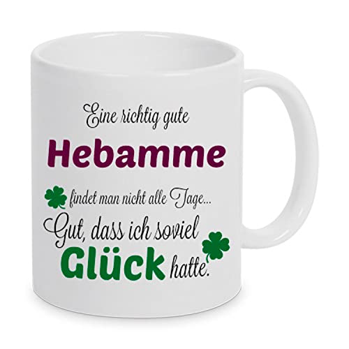 TassenKing(TM - Eine gute Hebamme... - Tasse - Kaffeebecher - Tasse mit Spruch von TassenKing