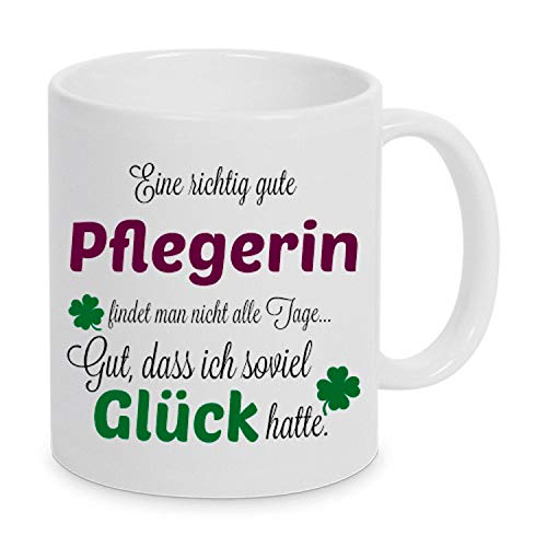 TassenKing(TM) - Eine gute Pflegerin... - Tasse - Kaffeebecher - Tasse mit Spruch von TassenKing