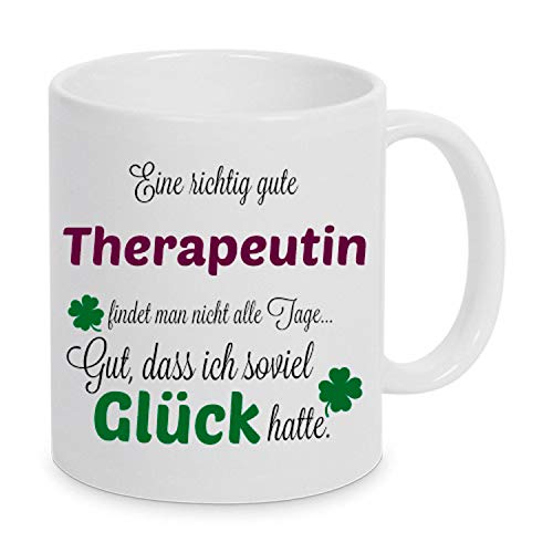 TassenKing - Eine gute Therapeutin... - Tasse - Kaffeebecher - Tasse mit Spruch von TassenKing