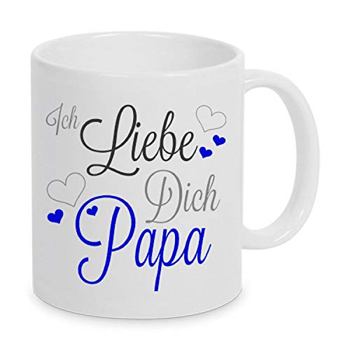 TassenKing(TM) - Ich Liebe Dich Papa - Tasse - Kaffeetasse - Tasse mit Spruch von TassenKing