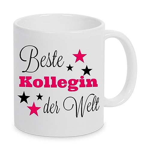 TassenKing(TM - Beste Kollegin der Welt - Tasse - Kaffeetasse - Tasse mit Spruch von TassenKing