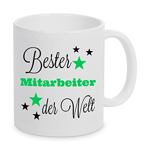 TassenKing(TM - Bester Mitarbeiter der Welt - Tasse - Kaffeetasse - Tasse mit Spruch von TassenKing