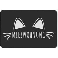 Fußmatte - Miezwohnung von Tassenbrennerei