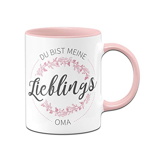 Tasse Du bist Meine Lieblings Oma - Kaffeetasse Geschenk für Oma - Wunderschöne Tasse für Oma ist die Beste von Tassenbrennerei