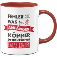Tasse - Fehler Sind Was Für Anfänger Könner Produzieren Katastrophen von Tassenbrennerei