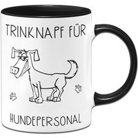Tasse - Trinknapf Für Hundepersonal V2 von Tassenbrennerei