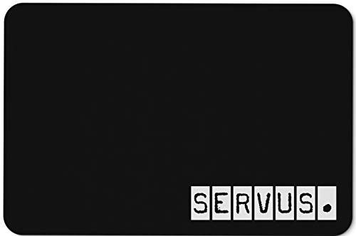 Fußmatte innen - Servus - Fußabtreter lustig, Türmatte mit Spruch - waschbar - Originelles Geschenk für Bayern Fußmatte innen - Servus - Fußabtreter lustig, Türmatte mit Spruch - waschbar - Originelles Geschenk für Bayern von Tassenbrennerei
