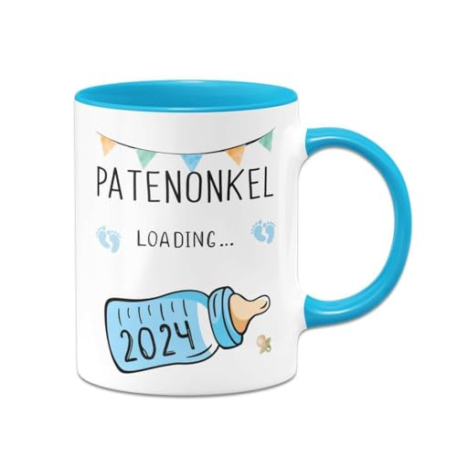 Tassenbrennerei Tasse Patenonkel loading 2024 - Schwangerschaft verkünden Geschenk für werdenden Onkel - Du wirst Onkel (Patenonkel 2024) von Tassenbrennerei