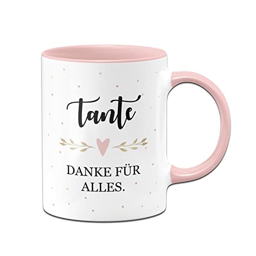 Tassenbrennerei Tasse - Tante danke für alles - Kaffeetasse mit Spruch als Geschenk (Tante) von Tassenbrennerei