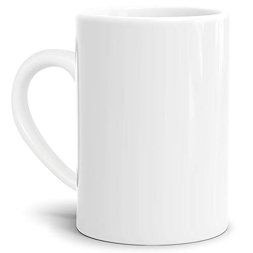 Bastel-Tassen ohne Druck zum Bemalen aus Hochwertiger Keramik Einzeln oder im Set/Mug/Cup/Becher/Pott - New York 6er Set von Tassendruck