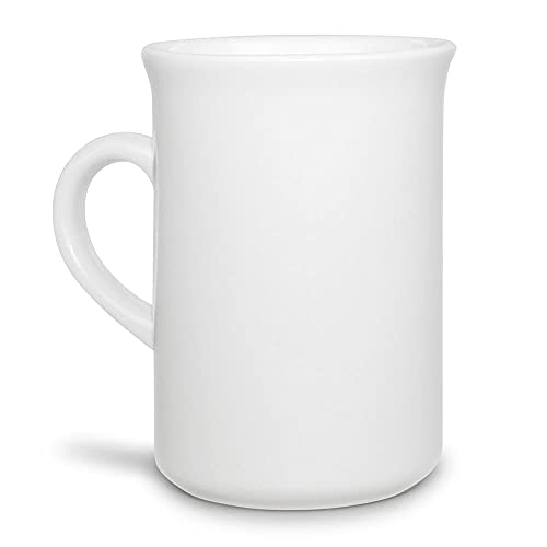Bastel-Tassen ohne Druck zum Bemalen aus Hochwertiger Keramik Einzeln oder im Set/Mug/Cup/Becher/Pott - Sydney 1 Stück von Tassendruck