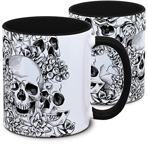 Tassenkasper - Tasse mit Totenkopf von Tassenkasper