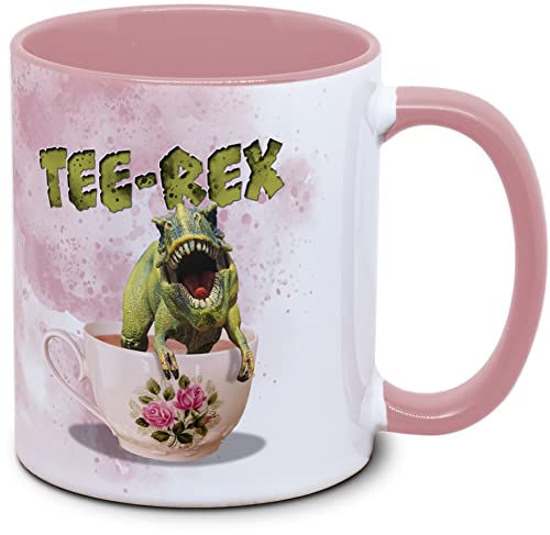 Tassenkasper - Tee-Rex Tasse / Tea-Rex Tasse - lustige Teetasse - Tasse mit Dino von Tassenkasper