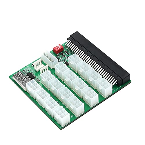 Tassety ATX 16X 6Pin 12V Netzteil Breakout Board mit Synchronisation und Fernverwaltung Power Board für ETH/BTC Mining von Tassety