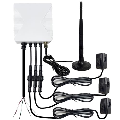 Tassety Tuya Smart Life 3 Phasen WiFi KWH Meter 120A Power Clamp Stromwandler App Monitor und Aufzeichnung Verbrauch Langlebig Einfache Installation Einfach zu bedienen Tassety Tuya Smart Life 3 Phasen WiFi KWH Meter 120A Power Clamp Stromwandler App Monitor und Aufzeichnung Verbrauch Langlebig Einfache Installation Einfach zu bedienen von Tassety