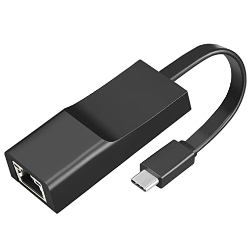 Tassety USB C Ethernet Adapter Netzwerkkarte, USB C auf RJ45 2500Mbps LAN Internetkabel für/OS, Linux usw. von Tassety