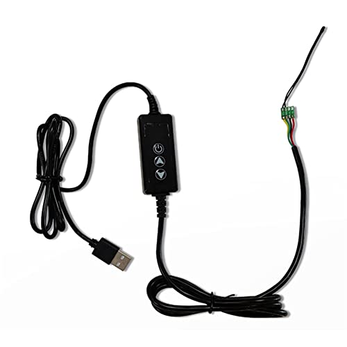 Tassety USB-Mini-Thermostat-Schalter, LED, digitale Steuerung, Temperaturregler, Thermoregulator, DC 5–24 V, 12 V, Schwarz Tassety USB-Mini-Thermostat-Schalter, LED, digitale Steuerung, Temperaturregler, Thermoregulator, DC 5–24 V, 12 V, Schwarz von Tassety