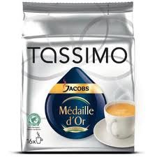 Tassimo Jacobs Me'daille D'oder 16 T-Disc Passend von Tassimo