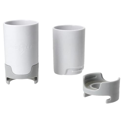 Taste Hero 2er Set original Flaschenausgießer weiß I Bier-Aufbereiter passend für Glasflaschen I Flaschen-Aufsatz für Bier wie frisch gezapft I Flasche Wird zum Zapfhahn von Taste Hero