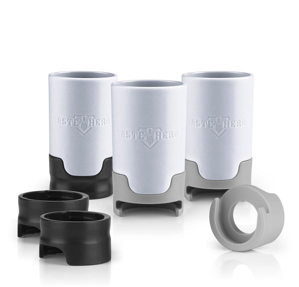 Taste Hero Flaschenausgießer Bier-Aufbereiter 3er-Set für Glas- und PET-Flaschen, Flaschenaufsatz von Taste Hero